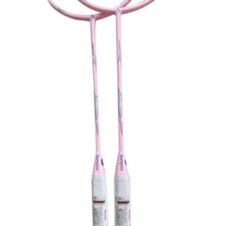 VỢT CẦU LÔNG KUMPOO K520 HÔNG NHẠT CHÍNH HÃNG , TẶNG CƯỚC CƯỚC, CUỐN CÁN , BAO VỢT, ĐAN SẴN 11KG