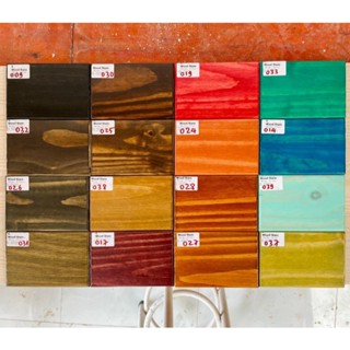 Bảng màu - Sơn lau gỗ gốc nước - Hộp 1kg - dễ sử dụng, không độc hại, an toàn cho sức khoẻ