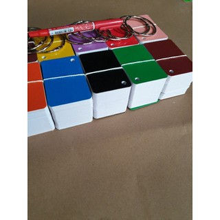 10 bộ flashcard trắng cao cấp 350gsm