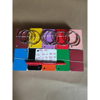 10 bộ flashcard trắng cao cấp 350gsm