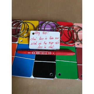 10 bộ flashcard trắng cao cấp 350gsm