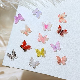 Charm đính móng hình bướm 3D lẻ 1 con - SD12