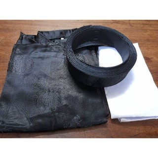 BỘ ÁO THỌ GẤM RỒNG ẨN ĐEN