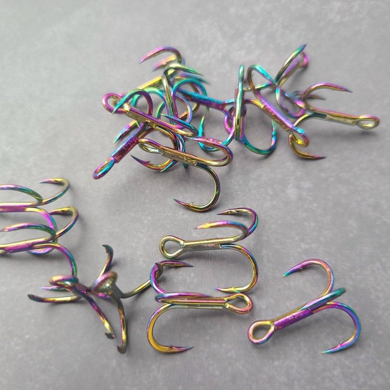 ( Hiệu quả) Lưỡi 3 tiêu câu cá titan combo 10c