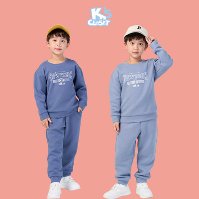 Bộ Jumper K'S CLOSET Chất Liệu Vải Cotton Interlock Dành Cho Bé Trai Từ 11-58kg (2-14 Tuổi) E062FOF