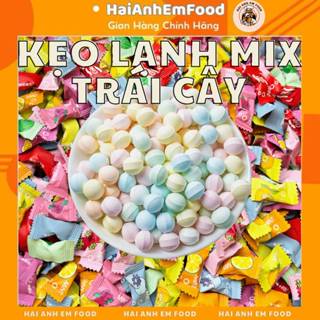 500G Kẹo Ngậm Trái Cây Không Đường Vitamin C Thơm Miệng, Kẹo Ngậm Mix Vị 12 Vị, Kẹo PlayMore Bạc Hà Mát Lạnh