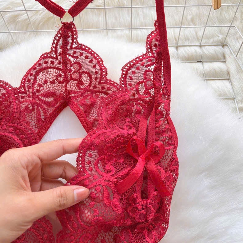 Bodysuit ren Jumpsuit ren váy ren xuyên thấu gợi cảm sexy DESIRE VN-8413 | BigBuy360 - bigbuy360.vn