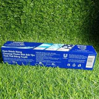 Kem đánh răng Closeup Bạc Hà & Băng Tuyết - Tuýp 180g