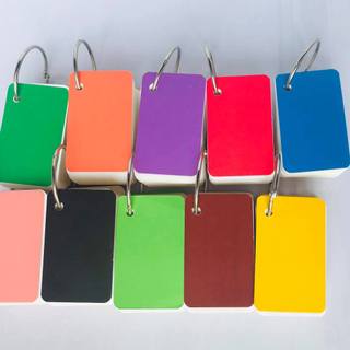 Combo sỉ 5000 rất dày thẻ flashcard trắng khoen