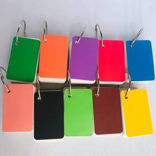 Combo sỉ 5000 rất dày thẻ flashcard trắng khoen