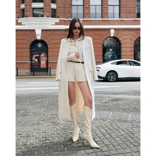 Áo khoác mangto dáng dài nữ BASIC BEVIS COAT