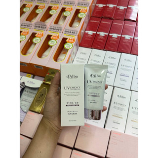 50ml - Kem chống nắng D'Alba phổ rộng nâng tông da Waterfull Tone up Correcting /White Truffle Purple