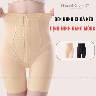  Quần Gen Khóa Kéo Dáng Đùi – Đai Nịt Bụng Giảm Eo Định Hình Bigsize - KK01 | Hannal Store 97 