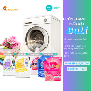 Nước Giặt Xả Bali Gold Organic (Túi) Cao Cấp 3L Lưu Hương Đậm Sâu,An Toàn Cho Quần Áo Và Da Tay