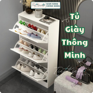 Các mẫu tủ giày cánh lật gỗ Nội Thất Tiết Kiemejn TG19190