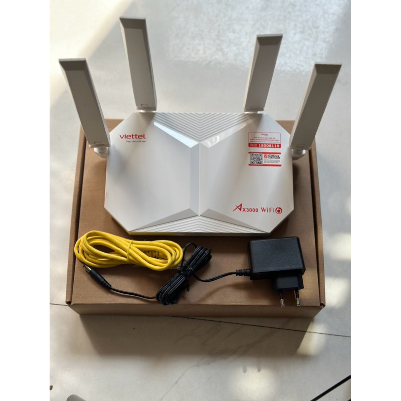 Mesh Viettel Wifi 6 ZTE AX3000 HV3601P hàng đã qua sử dụng unlock chạy tất cả các mạng | BigBuy360 - bigbuy360.vn