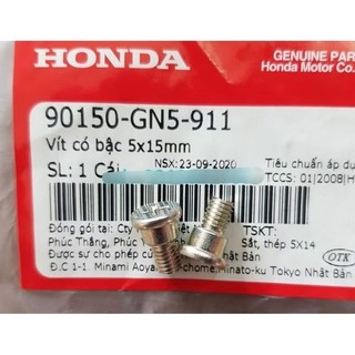 Ốc, vít bắt chóa đèn pha vào vành pha xe Dream Honda