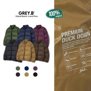 Áo Phao Nhẹ Ya.le Puffer Heart Light Down GREYB Oversize Unisex