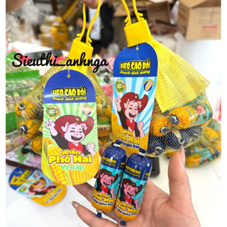 Xúc xích HEO CAO BỒI Nhân Phô Mai Vị Bắp/Nguyên Bản túi 15 cây x 32gr