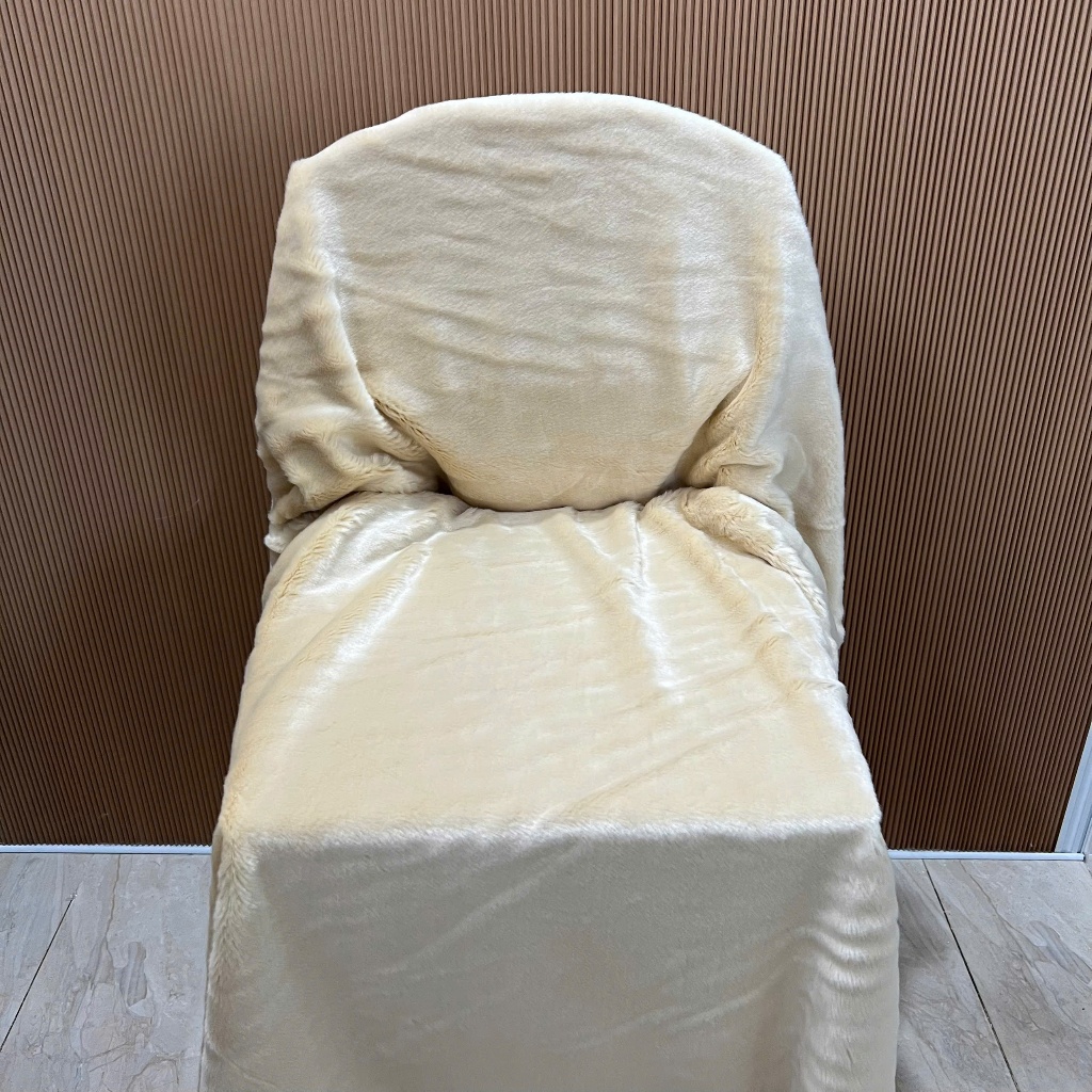 Thảm Lông Chụp Ảnh - Thảm Lông Kem dày