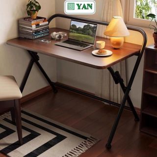 Bàn học bàn làm việc gấp gọn tiết kiệm diện tích dễ dàng di chuyển - gm139