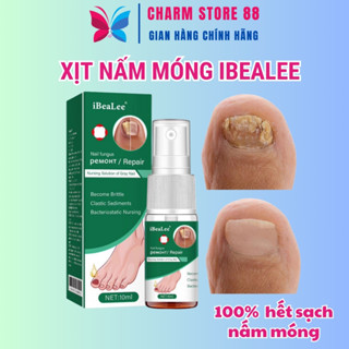 Nấm móng tay chân dạng xịt iBeaLee 10ml dưỡng cứng móng hết sạch nấm bọng móng TP11