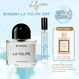 Nước Hoa Chiết 10ml Nam Nữ Byredo La Tulipe Chính Hãng, Hương Thơm Nữ tính, Kiêu kỳ, Dễ thương