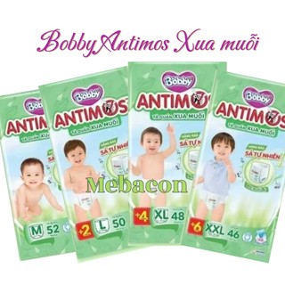 Tã quần bobby xua muỗi antimos chanh xả m52, l52, xl52, xxl52 mới