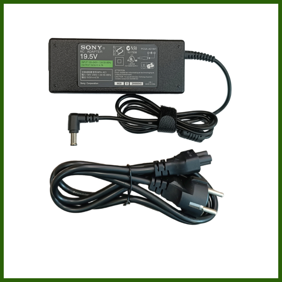 Sạc Tivi Sony 19.5V - 4.7A 90W Tặng kèm Dây nguồn - Adapter Tivi Sony New