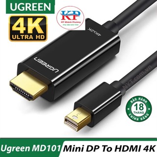  Cáp Mini DisplayPort to HDMI 4K Ugreen 20849 20848 10455 MD101 Chính hãng 