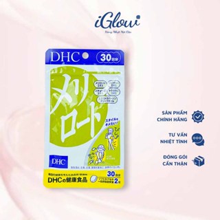Viên uống DHC Melilot hỗ trợ giảm mỡ đùi 60 viên 30 ngày dùng - giảm phù nề chân thon đùi