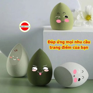 Bông phấn Hồ lô siêu mịn (2 cái)