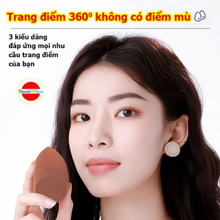 Bông phấn Hồ lô siêu mịn (2 cái)