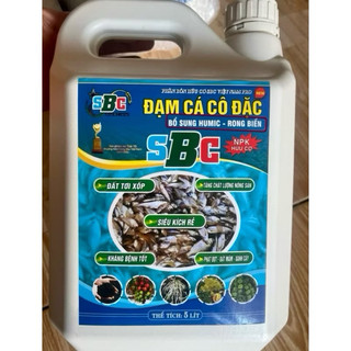 Dịch đạm cá cô đặc chính hãng SBC giúp cây phát triển nhanh, ra trái đẹp