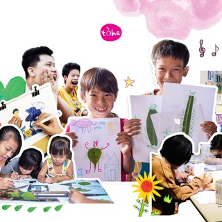 Sticker bóc dán Tòhe in hình độc đáo, sticker dán trang trí (1 tờ lẻ, giao mẫu ngẫu nhiên)