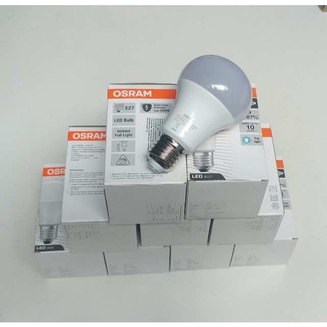 [Hàng chính hãng Osram] - Bóng đèn Led Eco OSRAM 12W 960lm E27 - Ánh sáng trắng - vàng