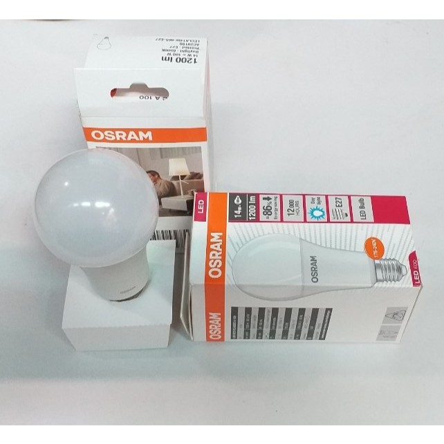 [Hàng chính hãng Osram] - Bóng đèn Led Eco OSRAM 14W 1200lm E27 - Ánh sáng trắng - vàng