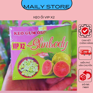 Kẹo ổi VIP X2-Chính hãng giảm cân,đốt mỡ an toàn hiệu quả chỉ sau 1 liệu trình