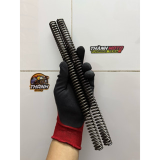 Lò xo phuộc trước xe exciter 135, khắc phục tiếng kêu cụp cụp và yếu phuộc trước