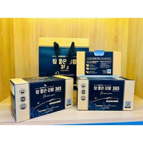 Tinh Nghệ Nano 365 Curcumin Hàn Quốc mẫu mới