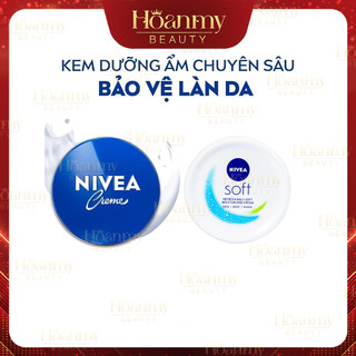  Kem Dưỡng Ẩm Da NIVEA Crème 60ml | Kem Dưỡng Mềm Da NIVEA Soft Crème 50ml 