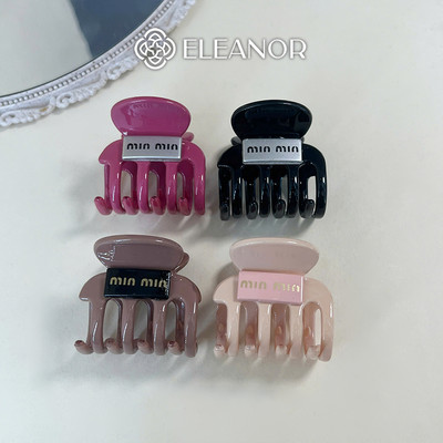 Kẹp tóc nữ Eleanor Accessories đa dạng màu sắc phụ kiện tóc kẹp tóc càng cua 8535