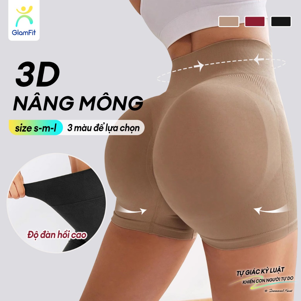 Quần tập gym nữ quần legging đùi nâng mông tôn dáng Co Giãn Cao Cấp Bụng Thu hẹp Đồ thể thao chống l