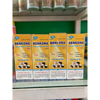 Bencona thuốc sát khuẩn chai 100ml