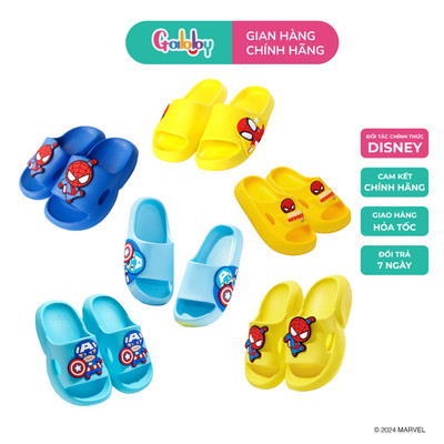 Dép Quai Ngang Disney Nhựa, Êm Chân, Siêu Nhẹ Chống Trượt Cho Bé