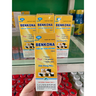 Bencona thuốc sát khuẩn chai 100ml