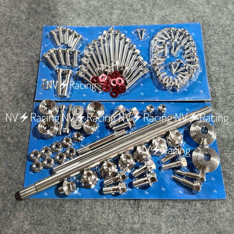 Full bộ ốc Salaya đầu trụ chỉ V2 Exciter / Winner / Sirius / Vario