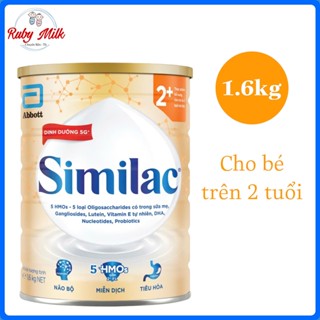   Date 8.2026  Sữa Bột Similac 5G số 2+ Lon 1,6kg  Cho bé trên 2 tuổi  