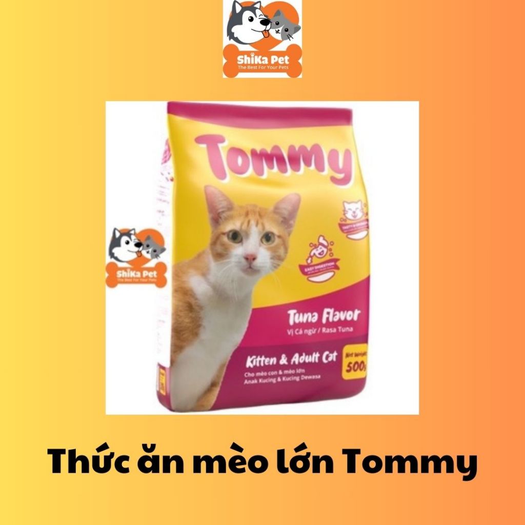 Thức Ăn Cho Mèo Mọi Lứa Tuổi Tommy 500g