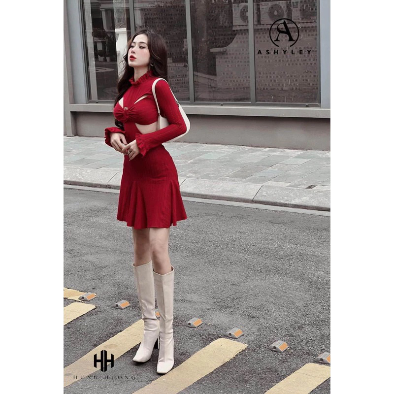 Váy đỏ noel/ tết/ tiệc Ashley
